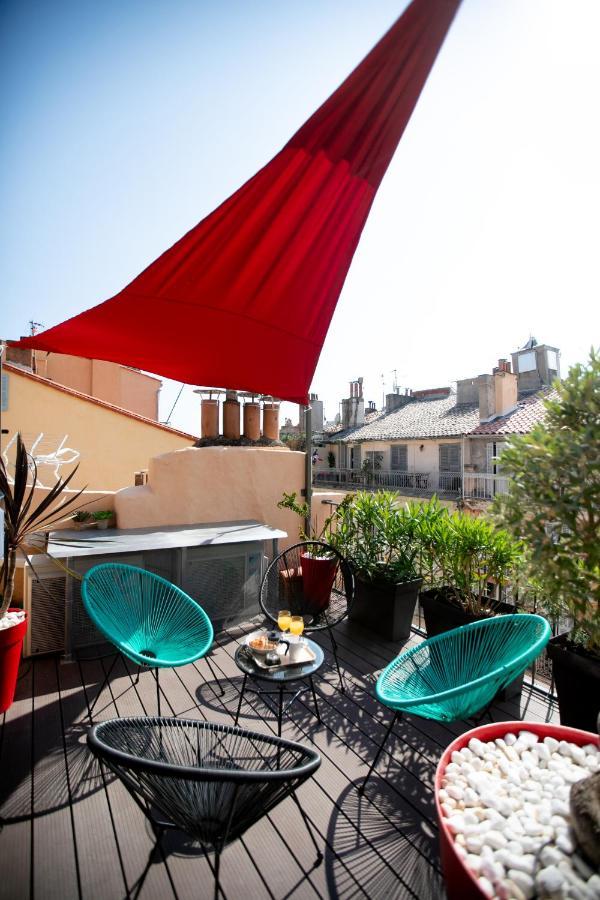Duplex Avec Terrasse - Hyper-Centre De Toulon Apartment Exterior foto
